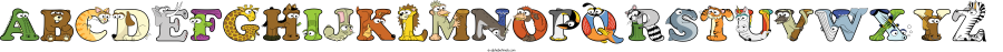 Abcdefghijklmnopqrstuvwxyz animal word art spelling Abcdefghijklmnopqrstuvwxyz with Alphabetimals - cartoon alphabet animals