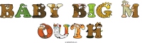 baby-big-m-outh animal word art