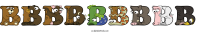 bbbbbbbbb animal word art