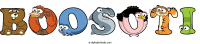 boosoti animal word art