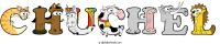 chuchel animal word art