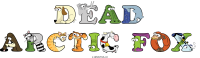 dead-arctic-fox animal word art