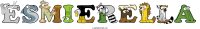esmierella animal word art