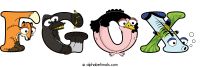 fgox animal word art