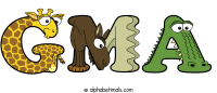 gma animal word art