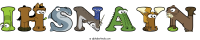 ihsnayn animal word art