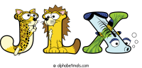 jlx animal word art