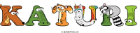 katuri animal word art