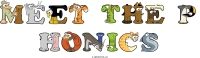meet-the-p-honics animal word art