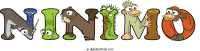 ninimo animal word art