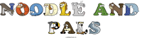 noodle-and--pals animal word art