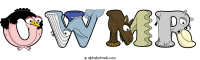 owmr animal word art