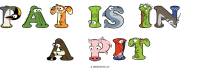 pat-is-in--a-pit animal word art
