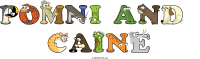 pomni-and--caine animal word art