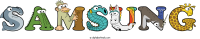 samsung animal word art