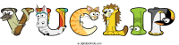 vuclip animal word art