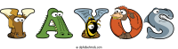 yayos animal word art