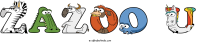 zazoo-u animal word art