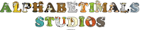 alphabetimals-studios animal word art