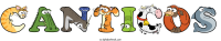 canticos animal word art