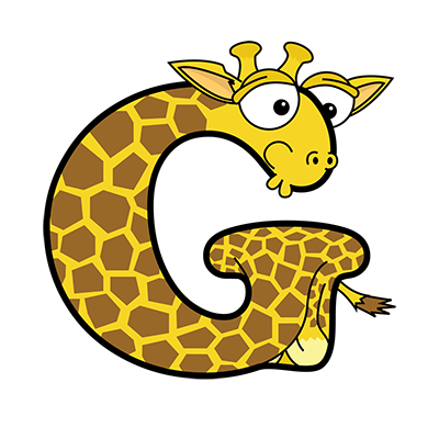 free cartoon animal dictionary for kids - alphabetimals